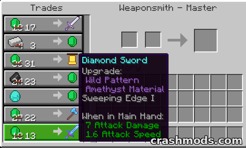 Naturally Trimmed – Armor Trims on Mob Gear Loot and Trades – screenshot 5