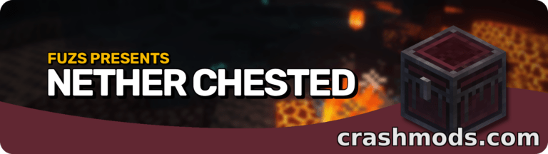 Nether Chested – 54-Slot Chest with 8x Larger Item Stacks Minecraft mod screenshot
