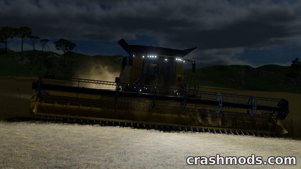 New Holland CR 10.90 Revelation – 700 HP Combine with Three Headers – screenshot 2