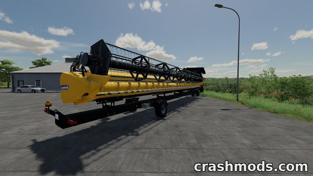 New Holland CR 10.90 Revelation – 700 HP Combine with Three Headers – screenshot 6