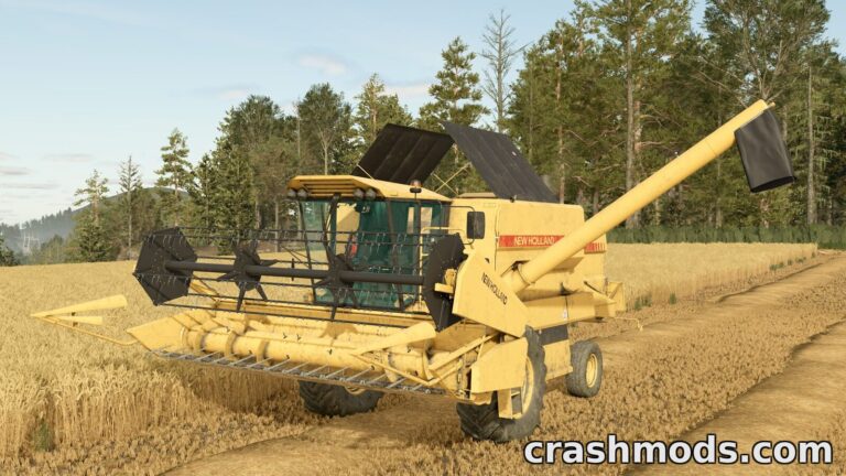 New Holland TX 32 – 155 hp Combine and Header Pack Farming Simulator 25 mod screenshot