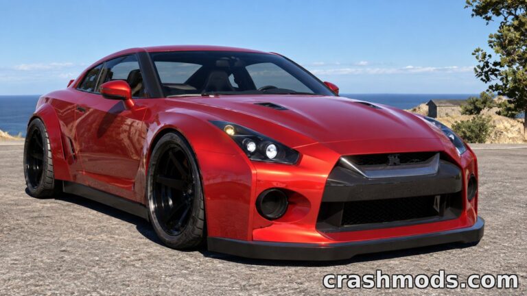 Nissan GT-R R35 2017 Rework – 24 Configurations BeamNG.drive mod screenshot
