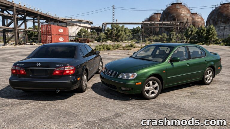 Nissan Maxima 2008 BeamNG.drive mod screenshot