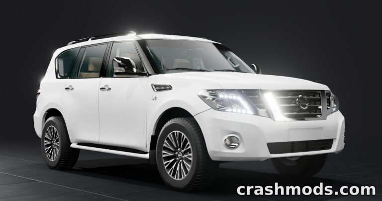 Nissan Patrol Y62 – 10 Configurations with Custom Wheels BeamNG.drive mod screenshot