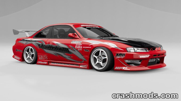 Nissan Silvia S14 Kouki – JDM Drift Sports Car BeamNG.drive mod screenshot