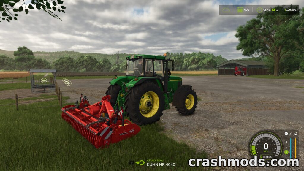 No More Auto Lift – Implements Stay Down When Attached Farming Simulator 25 mod screenshot