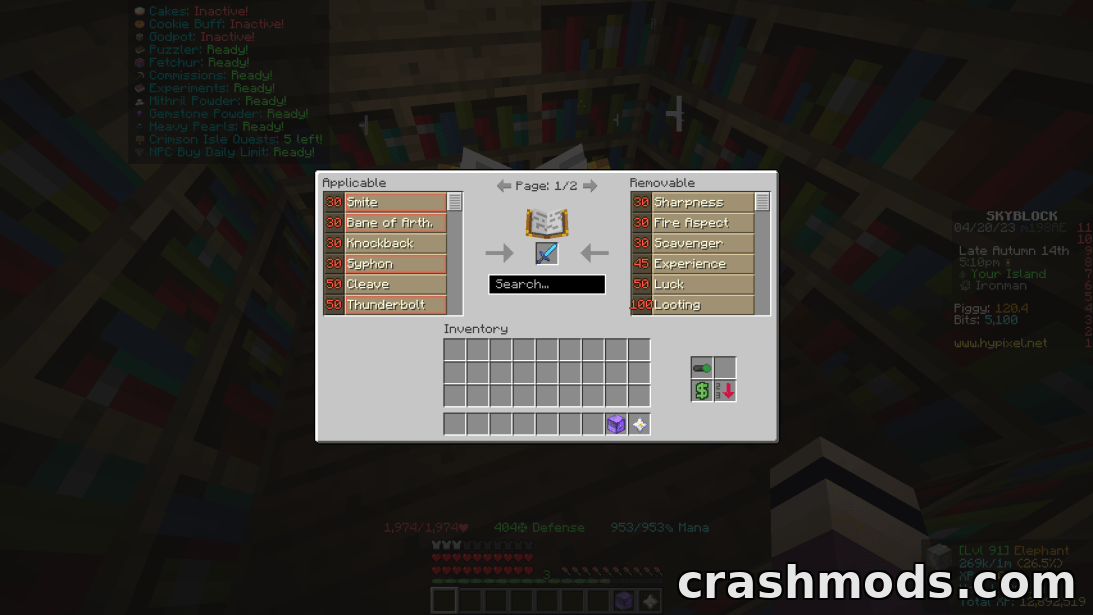 NotEnoughUpdates – Feature-Rich Hypixel Skyblock Toolkit – screenshot 2