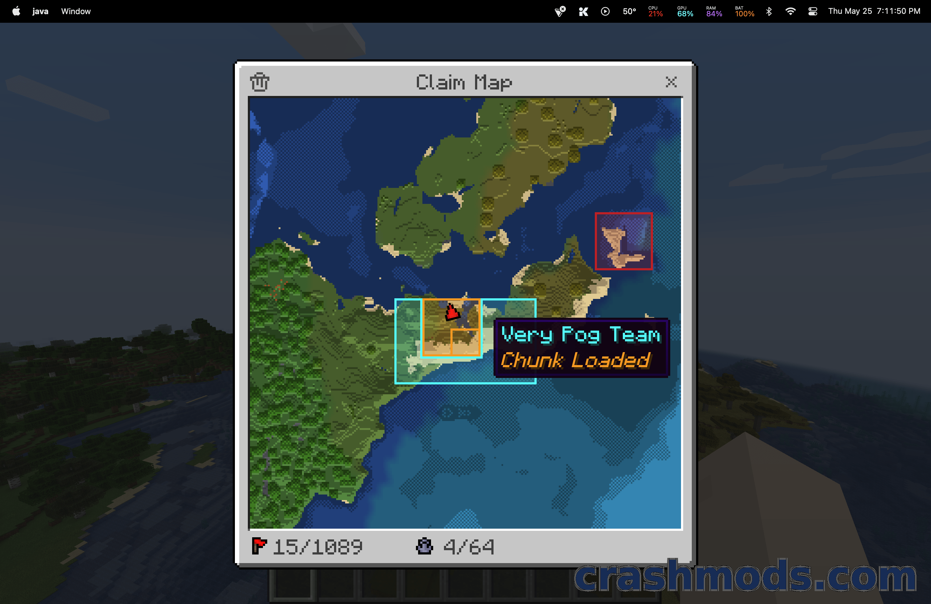 Odyssey Claims – Land Claiming with Team Claims and Admin Region Flags – screenshot 2