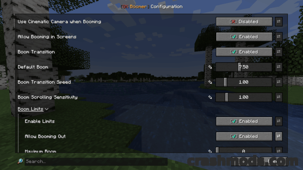 Ok Boomer – Smooth Zoom for the World and Your Screens Minecraft mod screenshot