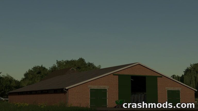 Old Cowshed – 1980s Barn for 35 Cows Farming Simulator 22 mod screenshot
