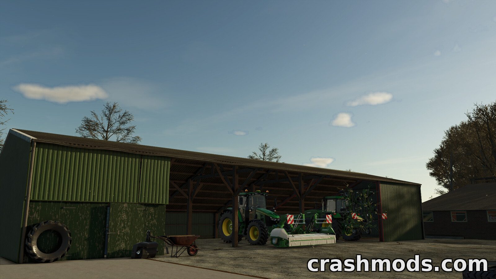 Old Shed – Low Roof Placeable Farm Shed – screenshot 2