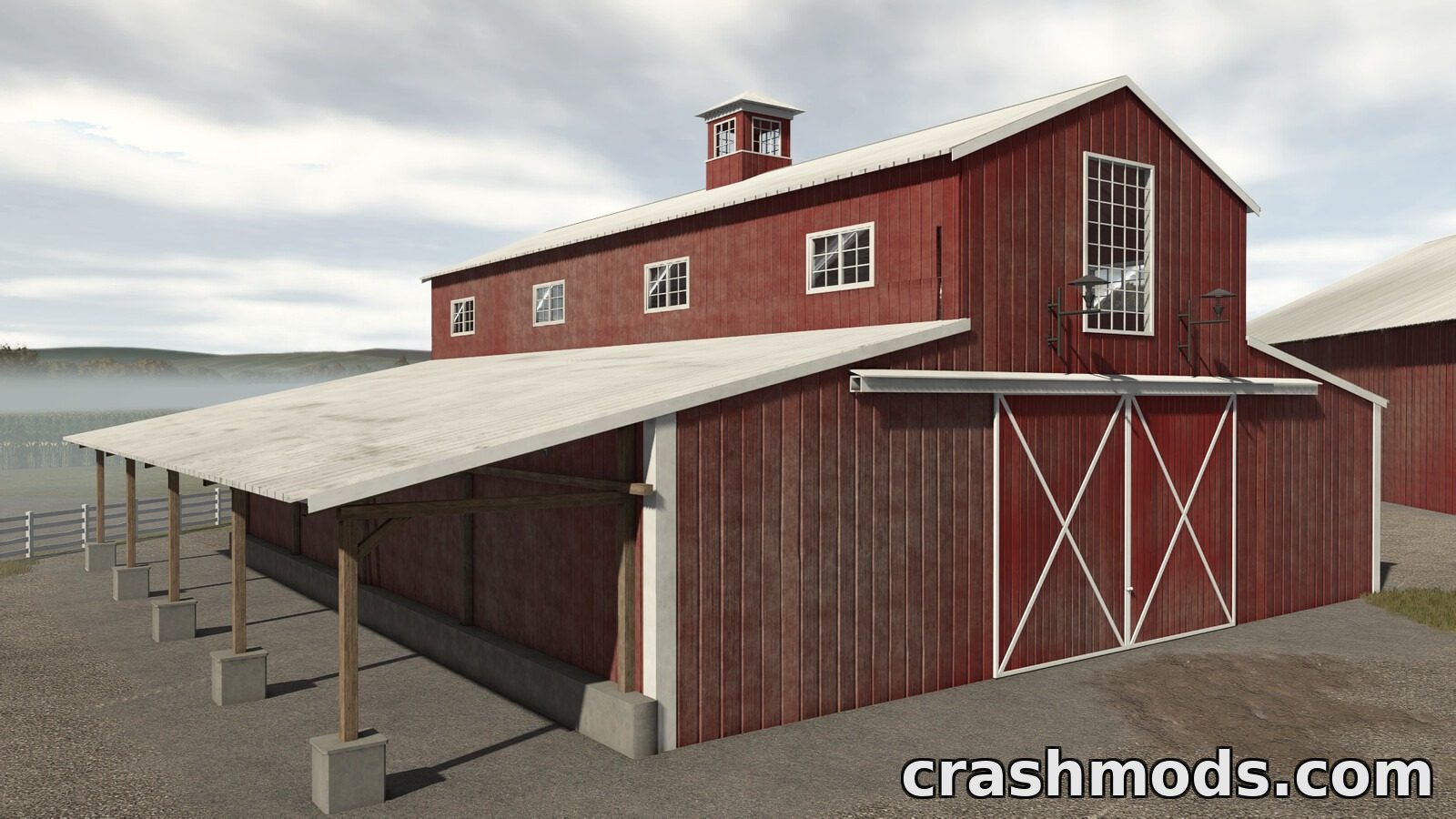 Old Skool Pack – Four Old Style Farm Buildings – screenshot 6