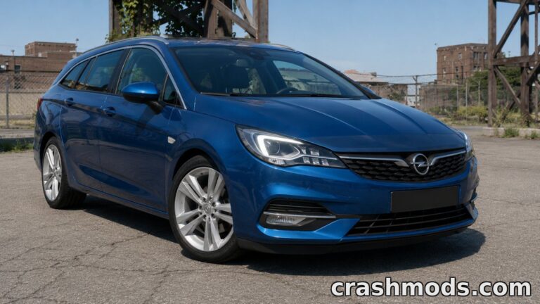 Opel Astra K B16 – 37 Configurations with Skins and PBR BeamNG.drive mod screenshot