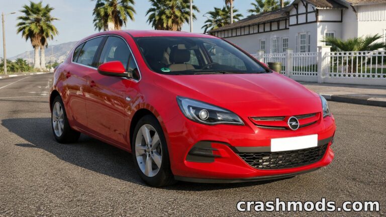 Opel/Vauxhall Astra J P10 – 26 Configurations and 4 Engines BeamNG.drive mod screenshot