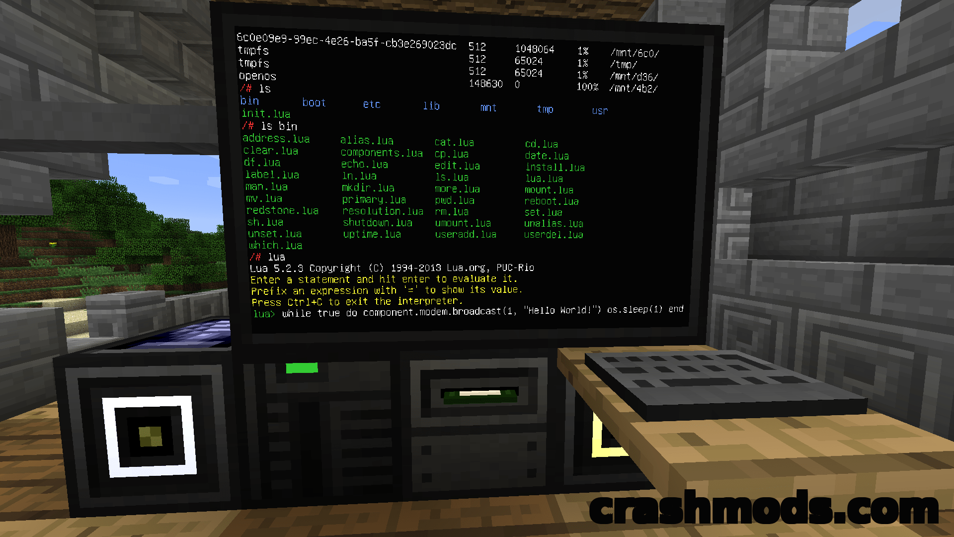 OpenComputers – Programmable Lua Computers with Robots and Drones – screenshot 2