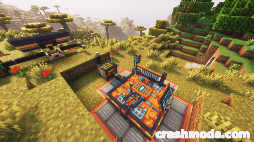 Oritech – Animated Tech Machines Ore Processing and Drones – screenshot 3