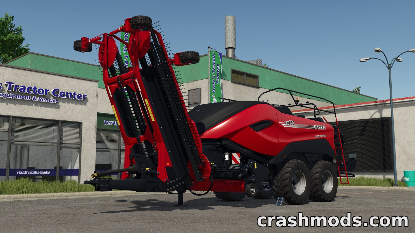 Pack Of Balers With Windrower – Square Balers with Coupled Rakes – screenshot 5