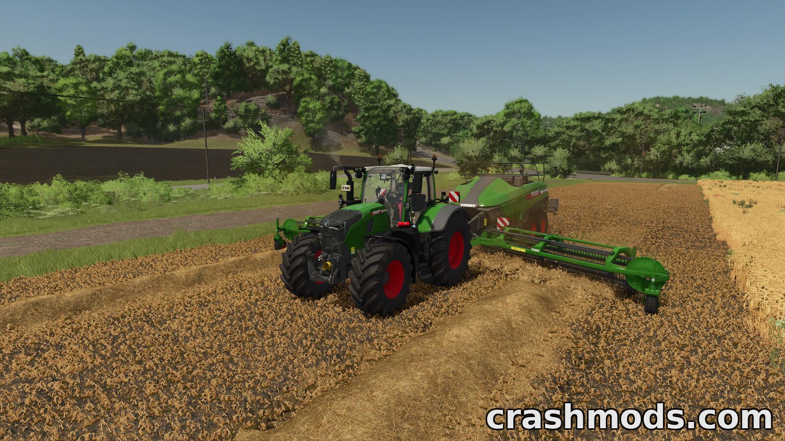 Pack Of Balers With Windrower – Square Balers with Coupled Rakes – screenshot 6