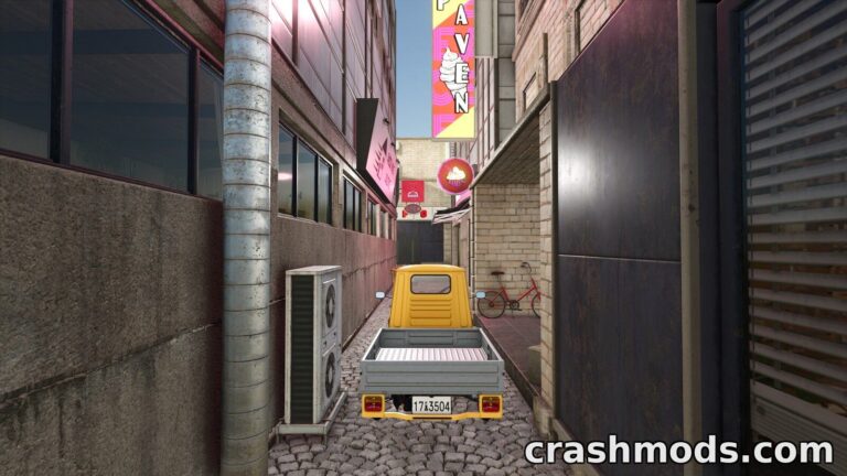 Piaggio Ape – Small Utility Car Farming Simulator 25 mod screenshot