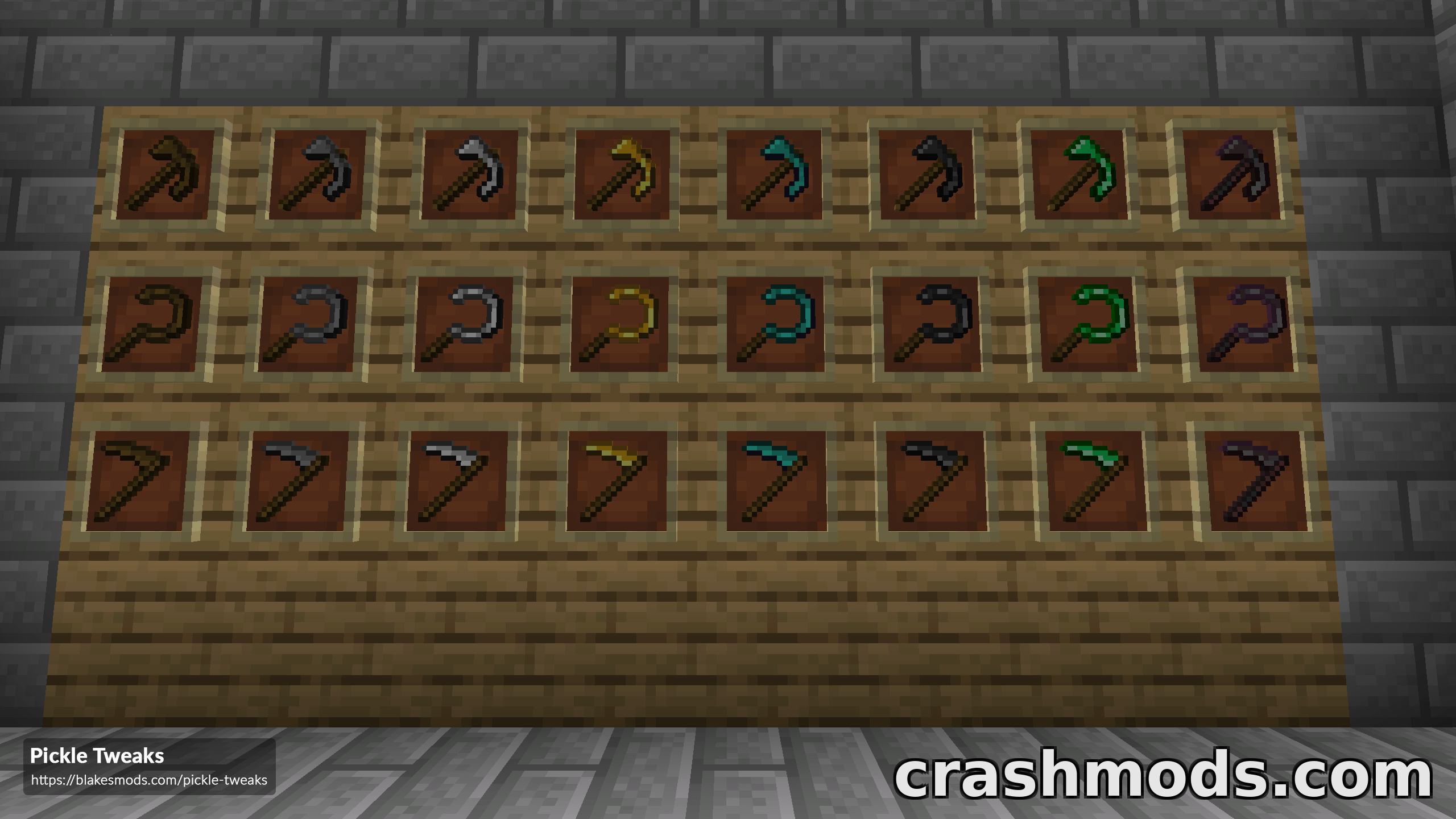 Pickle Tweaks – Crafting Grid Tool Repair, Paxels and Watering Cans – screenshot 2