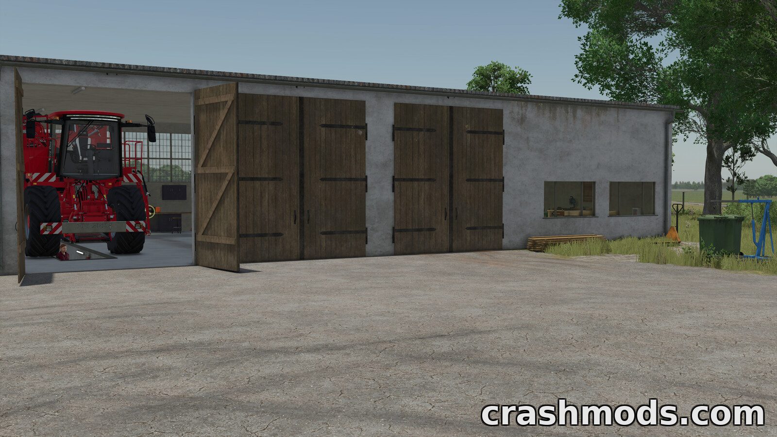 Pig Farm Building Package – Pigsty, Silos and Workshop Set – screenshot 3