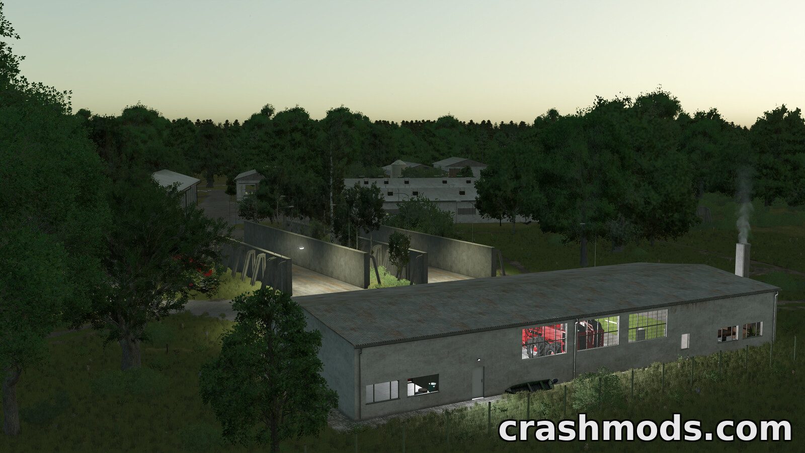 Pig Farm Building Package – Pigsty, Silos and Workshop Set – screenshot 4