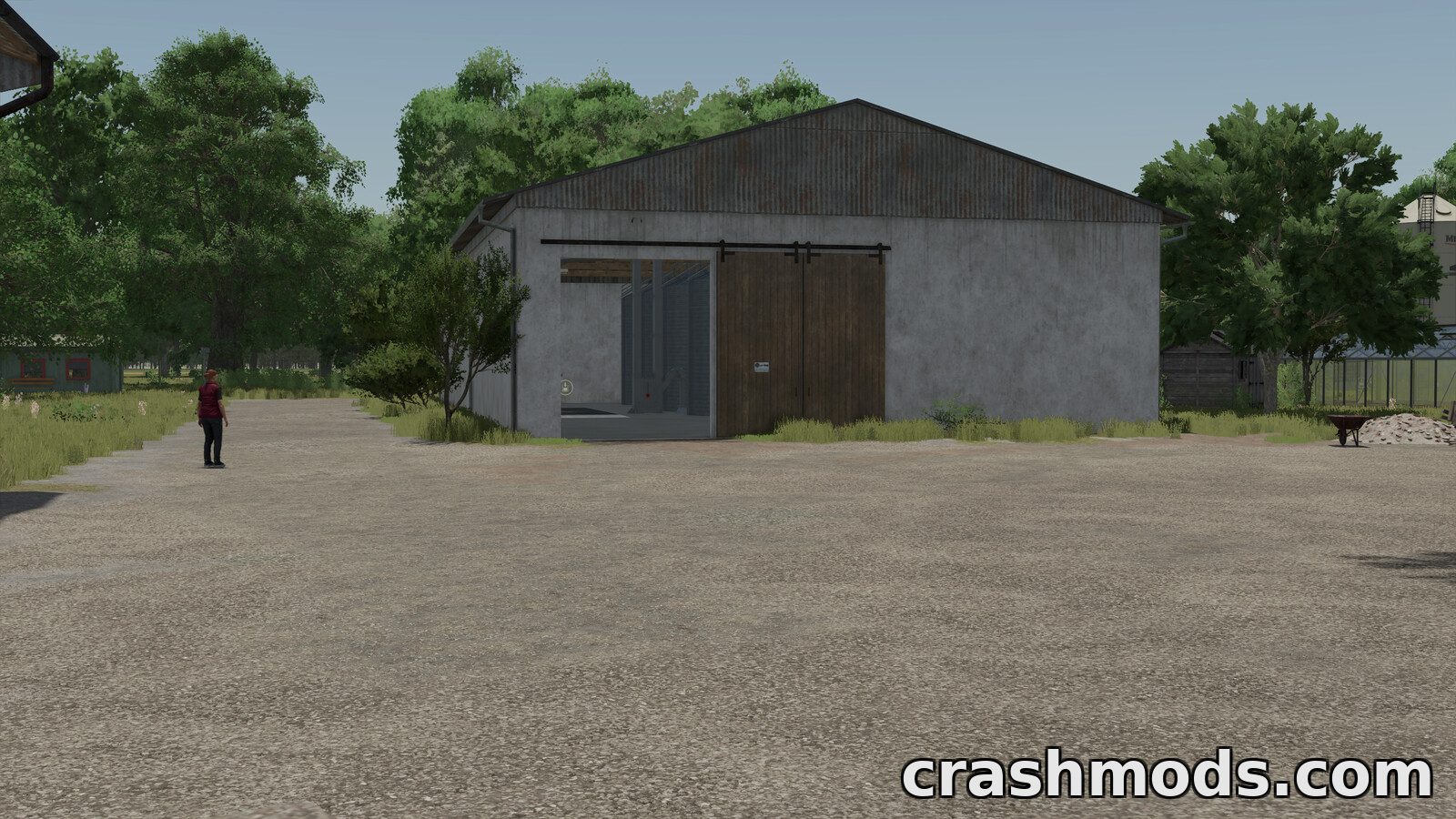 Pig Farm Building Package – Pigsty, Silos and Workshop Set – screenshot 5