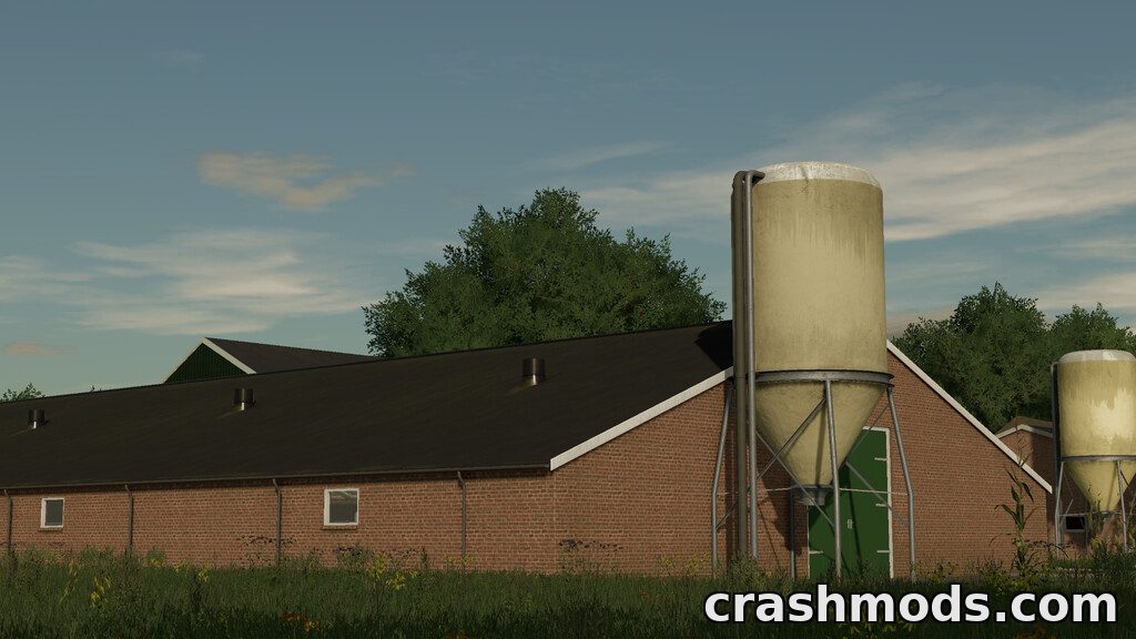 Pigshed – Two Old-Style Pig Barns for 170 and 250 Pigs Farming Simulator 22 mod screenshot
