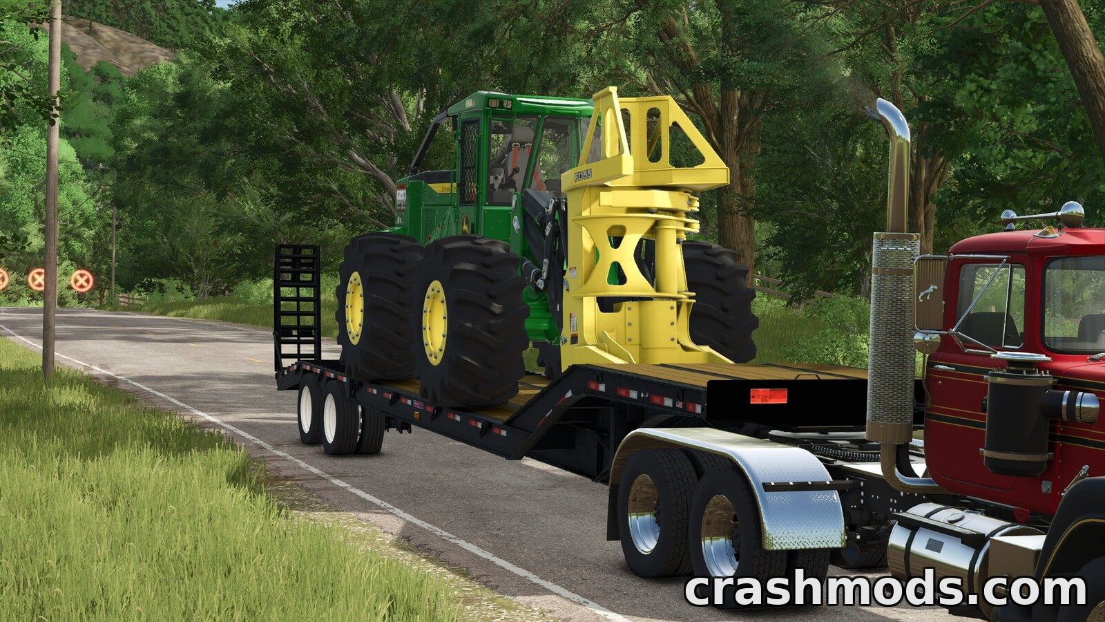 Pitts LB35-CS Lowboy – Two-Axle Equipment Low Loader – screenshot 3