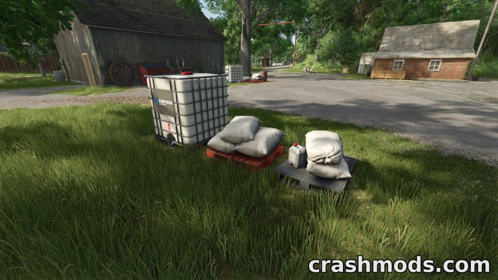 Placeable Filling Stations – Seed and Fertilizer Refill Points Farming Simulator 25 mod screenshot