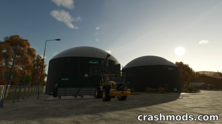 PlanET Modular BGA – Customizable Biogas Plant Pack Farming Simulator 25 mod screenshot