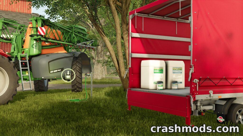 Plant Protection Products Pack – Sprayer Refill Pallets Farming Simulator 25 mod screenshot