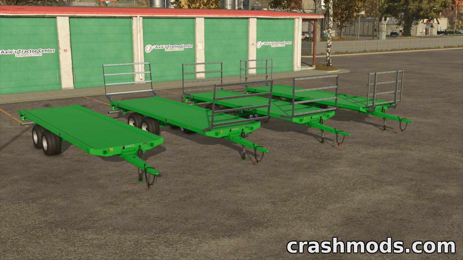 Ponge SPX 816 – Autoload Flatbed Bale Trailer – screenshot 2