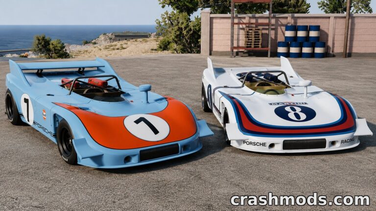 Porsche 908/3 Spyder – 1970 and 1971 Race Prototype BeamNG.drive mod screenshot