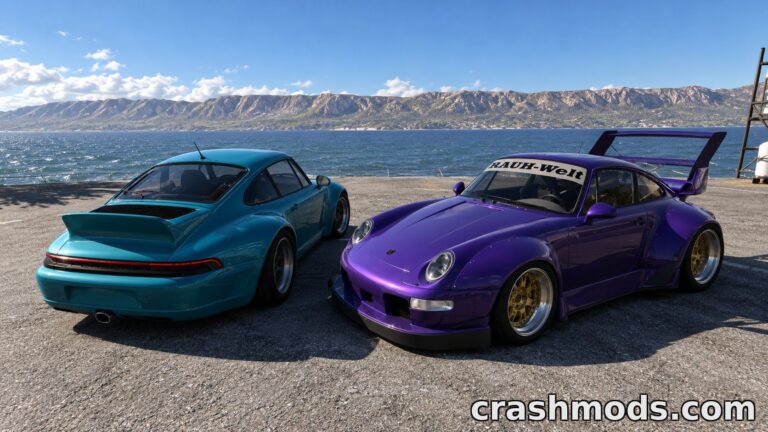 Porsche 911 993 – 9 Configurations BeamNG.drive mod screenshot