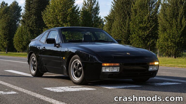 Porsche 944 – PBR Materials, New Sound and Wheel Sets BeamNG.drive mod screenshot