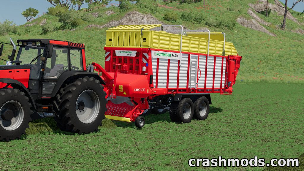 Pöttinger Faro 5010D – Forage Wagon with Silage Additive – screenshot 3