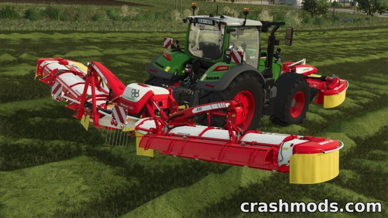 Pöttinger Novacat A10 Cross Flow + 301 AM ED Pro – Mower Pack Farming Simulator 25 mod screenshot