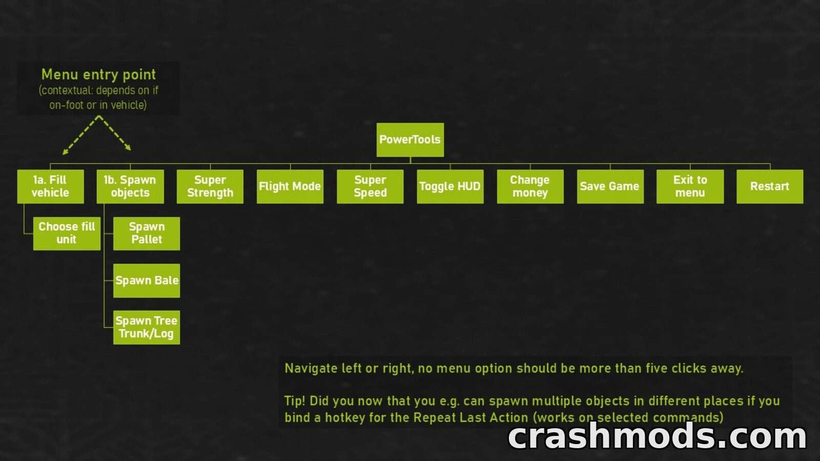 PowerTools – Quality of Life Menu – screenshot 3