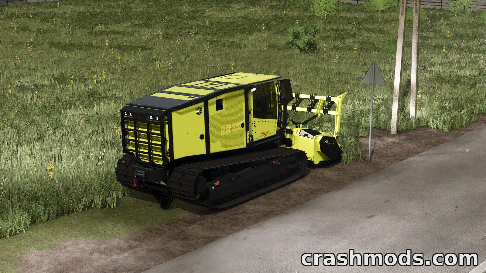 Prinoth Raptor Pack – 275 HP Mulching Carrier Set – screenshot 2