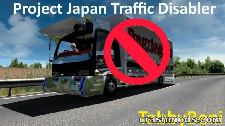 Project Japan Traffic Disabler – No Japanese Cars Outside Japan Euro Truck Simulator 2 mod screenshot