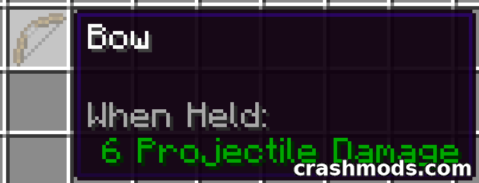 Projectile Damage Attribute – Configurable Bow and Crossbow Damage with Impact Effect – screenshot 4