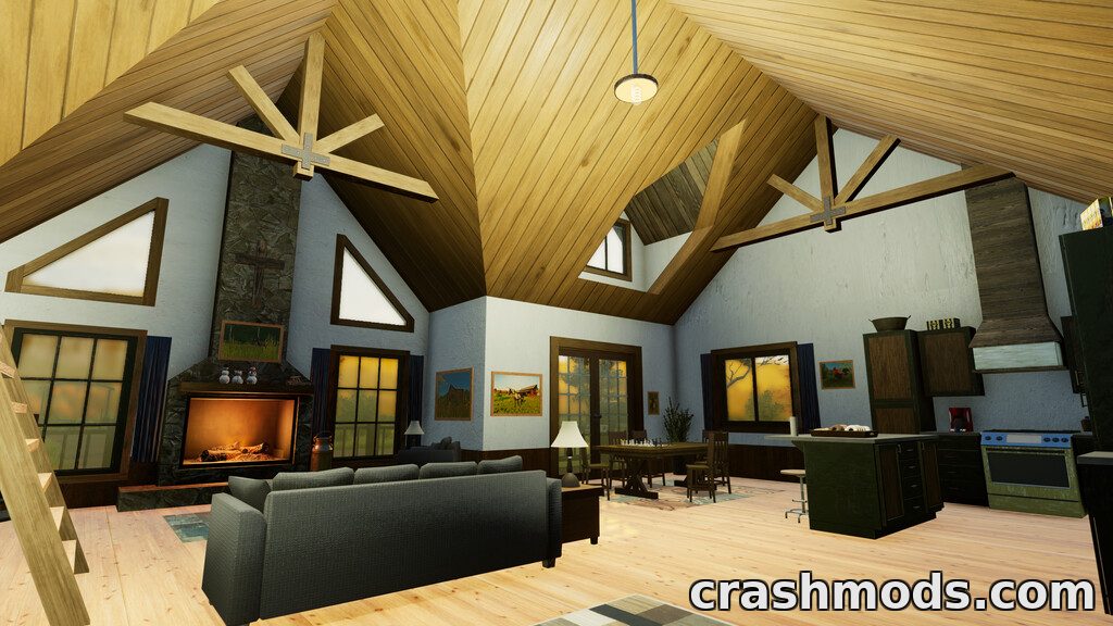 Ranch House – Placeable Farmhouse with Full Interior – screenshot 3