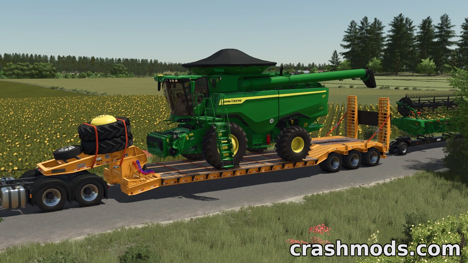 Randon Low Loader Movable Neck – 2 and 3 Axle Lowboy – screenshot 2