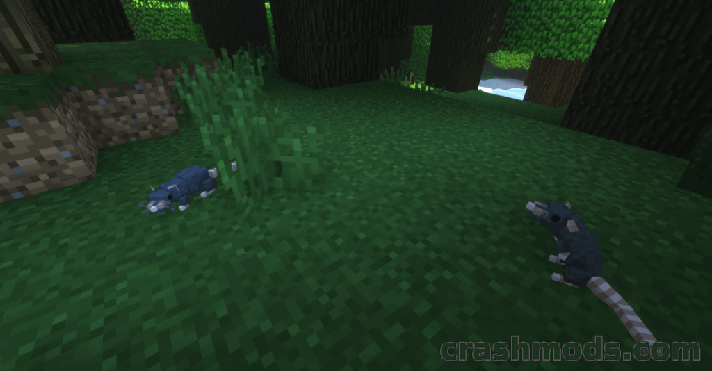 Rats – Tameable Rodents That Farm Craft and Fight for You Minecraft mod screenshot