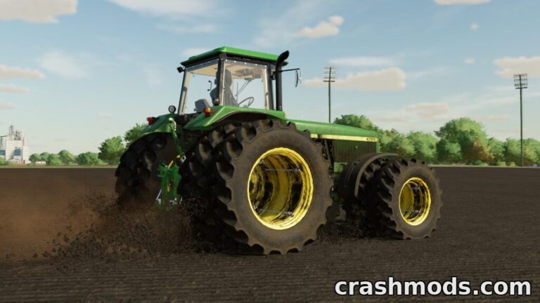 Real Dirt Particles – Dry and Wet Tire Particle Effects Farming Simulator 22 mod screenshot