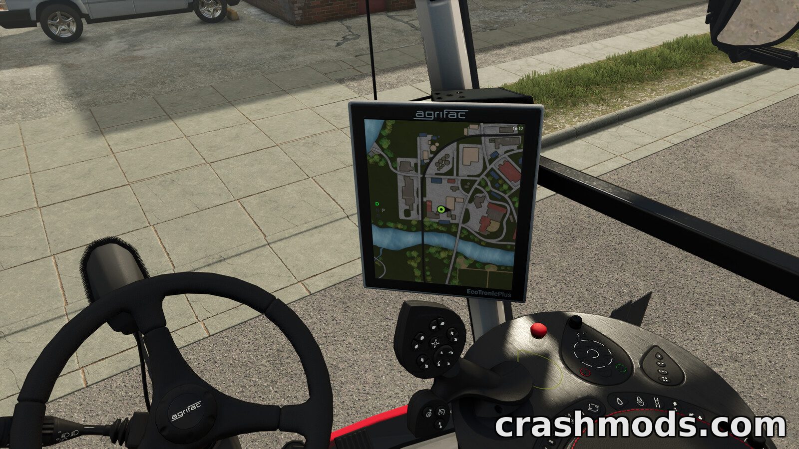 Real GPS Mod – In-Vehicle Minimap Display – screenshot 4