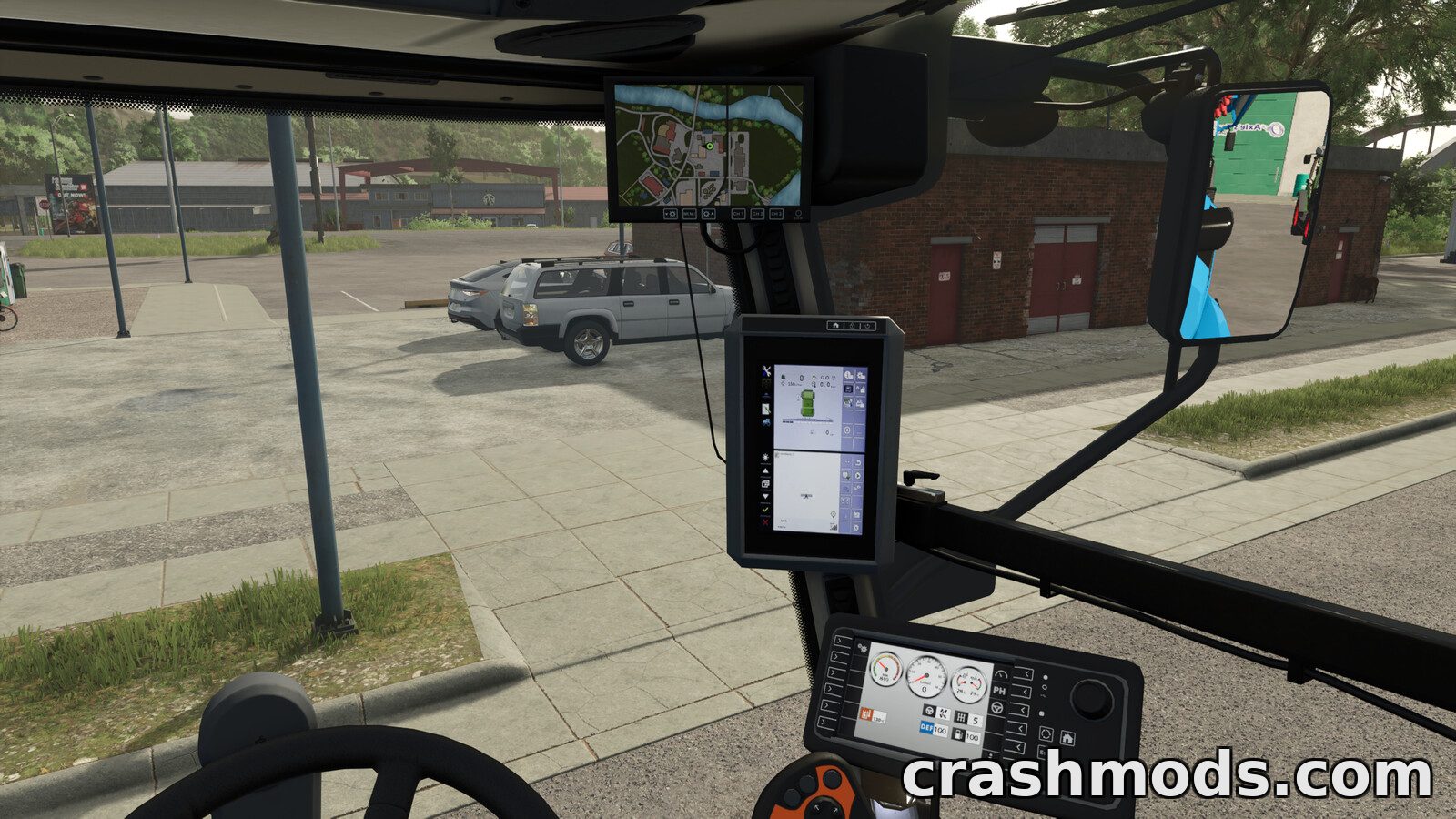 Real GPS Mod – In-Vehicle Minimap Display – screenshot 5