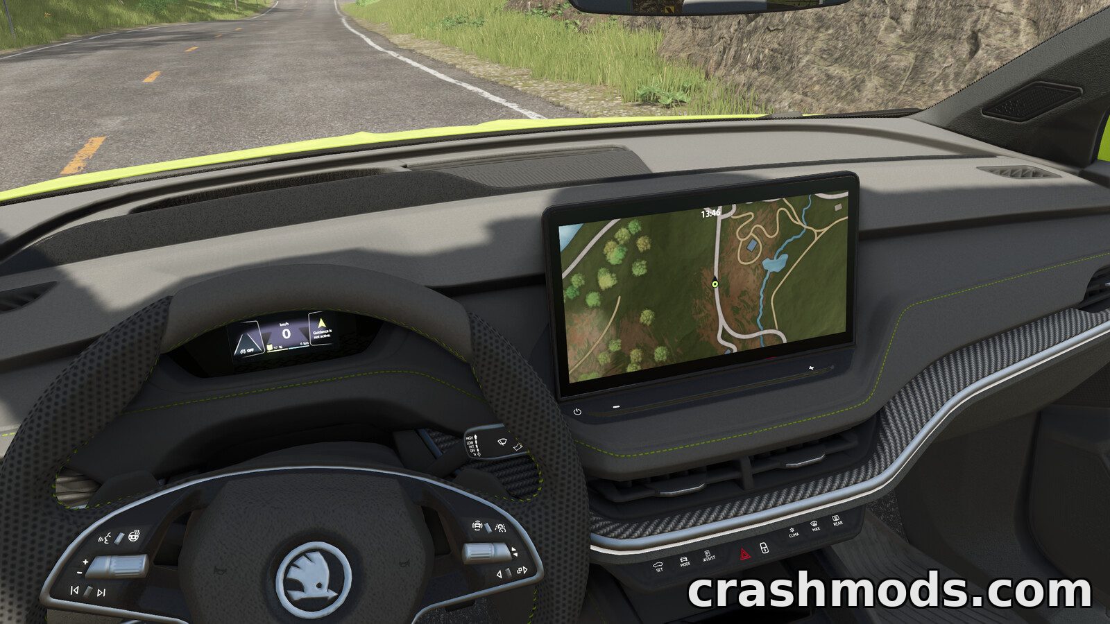 Real GPS Mod – In-Vehicle Minimap Display – screenshot 6