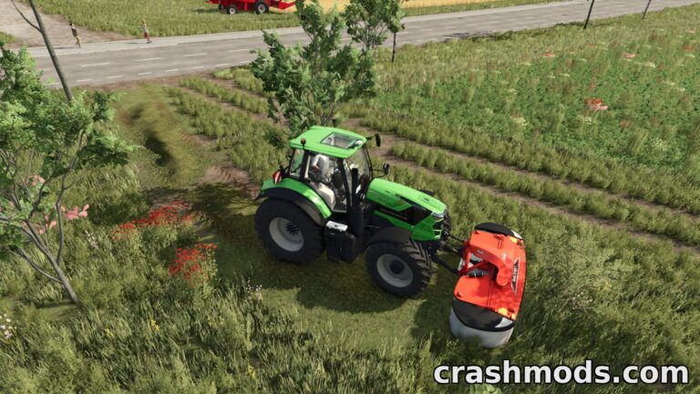Real Mower – Mow Grass Anywhere on the Map Farming Simulator 25 mod screenshot